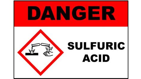 sulfuric acid in the workplace